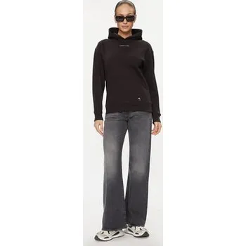 Pánské oblečení Tommy Jeans Mikina Classic DW0DW17329 Černá Relaxed Fit XS