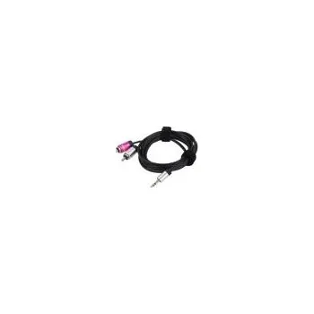 Audio kabel TASKER Kabel Jack 3,5mm 3pin vidlice,RCA vidlice x2 1,5m černá
