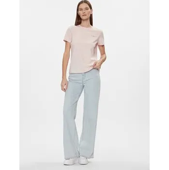 Pánské tričko Tommy Hilfiger T-Shirt 1985 WW0WW37877 Růžová Regular Fit XXL