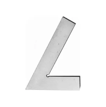 Úhloměr Ocelový přesný plochý 100x70 mm 45° , DIN875/2 , KMITEX KCZ-4006.100