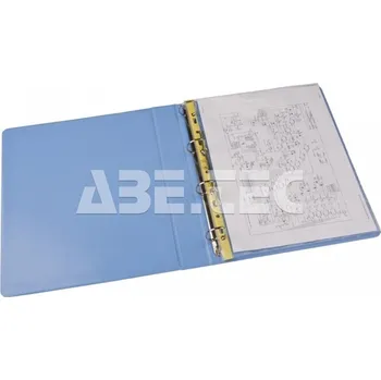 ESD Disipativní kroužkový pořadač, A4, 4 kroužky, 25mm, 238706 - 101005884