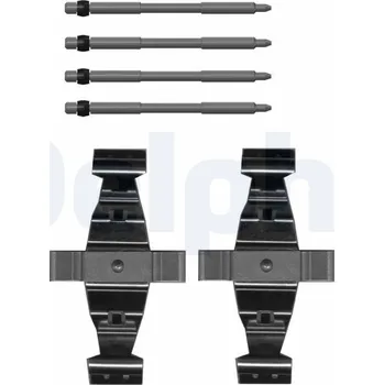 Přislušenství brzdového systému Sada příslušenství, obložení kotoučové brzdy DELPHI LX0749