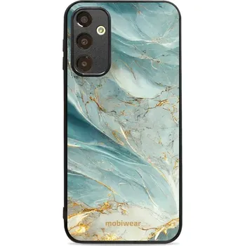 Pouzdro na mobilní telefon Lesklý kryt Mobiwear Glossy - Samsung Galaxy A25 5G - G022G Zelenkavý a zlatavý mramor (Prémiové lesklé pouzdro, obal, kryt Mobiwear Glossy na mobil Samsung Galaxy A25 5G - G022G Zelenkavý a zlatavý mramor, materiál Plast + TPU silikon - krytí po všech)