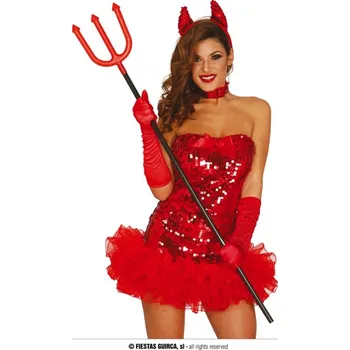 Karnevalový doplněk Fiestas Guirca Vidle čertovské velké - 120 cm