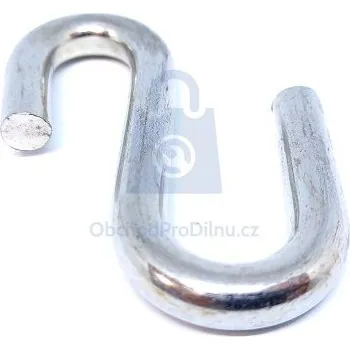 Hák tvaru S nosný, pozinkovaný 90 mm, balení 20 ks