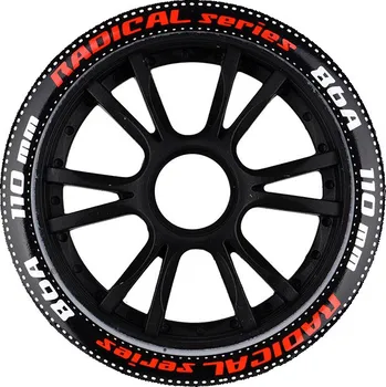 Kolečko k in-line bruslím TEMPISH RADICAL 110mm 86A white 3ks