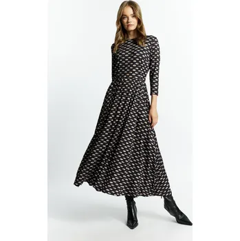 Dámské šaty Elegantní dámské šaty DRE3540 černé - Monnari 42