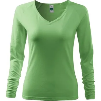 Dámské tričko Malfini TRIKO DÁMSKÉ ELEGANCE 127 XXL 39 - trávově zelená