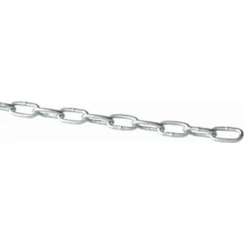 Řetěz Řetěz svařovaný polodlouhý článek DIN 5685A d=10 mm