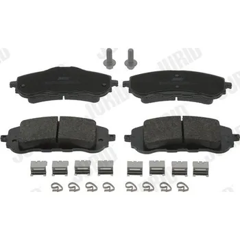 Brzdová destička Sada brzdových destiček, kotoučová brzda JURID 573620J