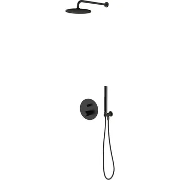 Sprchový set Sada vanová baterie Oltens Hamnes 34106300, hlavová sprcha Oltens Atran 37004300, 39400300, 39304300, 37102300, 37200300