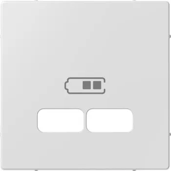 vypínač a zásuvka SCHN MTN4367-0325 Merten - Centrální deska pro 2xUSB, System M, Active