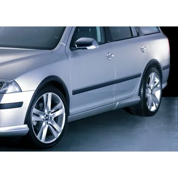 Tuning Lemy blatníků, černý rastr - Škoda Octavia II. (Lemy blatníků pro Škoda Octavia II. 2004-2008)