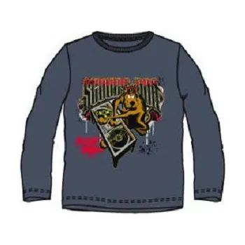 Sun City Scooby doo dětské triko tmavě šedé Velikost: 4roky