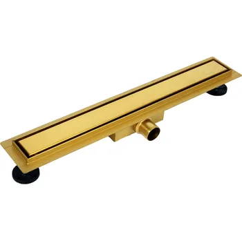 Odvodňovací žlab Balneo Duplex Next odtokový žlábek 70 cm zlatá BR-70N