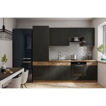 Kuchyňská linka Kuchyňská linka VIGO matera/dub lancelot Sestava B, 240 cm