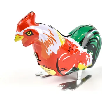 autíčko Plechový model Kohoutek na klíček