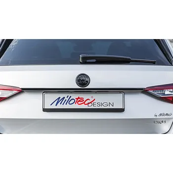 Tuning Lišta nad zadní SPZ, černý lesklý "klavírlak" - Škoda Kodiaq (Škoda Kodiaq od r.v. 2016)