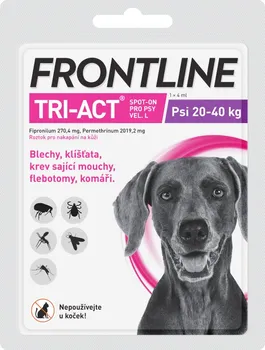 Antiparazitikum pro psa FRONTLINE Tri-Act Spot-on pro psy