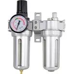 GEKO Regulátor tlaku vzduchu 1/4" s mazáním a vysoušením