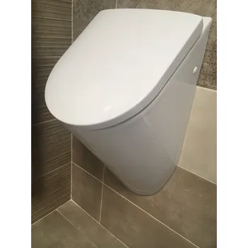 SAPHO pisoár PURA zadní přívod vody 39x60x31 cm vč.poklopu MSORN, VÝPRODEJ VZORKU