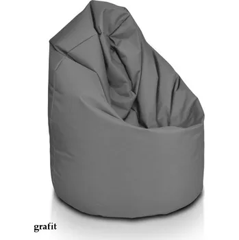 Sedací pytel Sedací pytel MEGA SAKO látka více barev Barevné provedení: Grafit