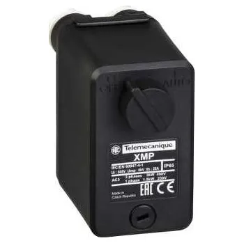Příslušenství ke kompresoru XMPC06C2374N Pressure sensor XMP, 6 bar, G 1/2 female, 3 NC- ON/OFF knob control, Schneider Electric