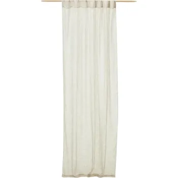 Závěs Béžový závěs Kave Home Mahina 140 x 260 cm