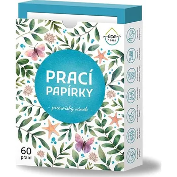 EcoHaus Prací papírky přímořský vánek, 60 ks