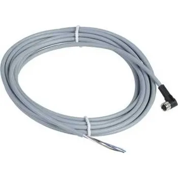 Audio kabel XZCPV1041L5 Kabel s konektorem XZ, samice zahnutá, M8, 4 pin, kabel PVC 5m, Schneider Electric