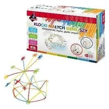 Karnevalový kostým Klocki małych geniuszy. Małe słomki 416 el.