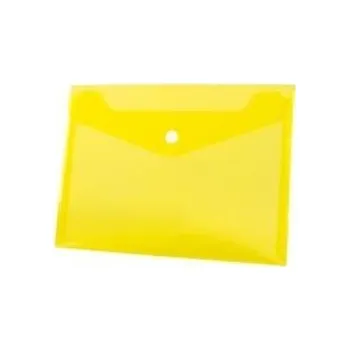 Set školních potřeb Koperta A5 PP na zatrzask żółta (12szt.) BT610-Y