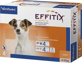 Antiparazitikum pro psa Virbac Effitix Spot-on pro psy 
