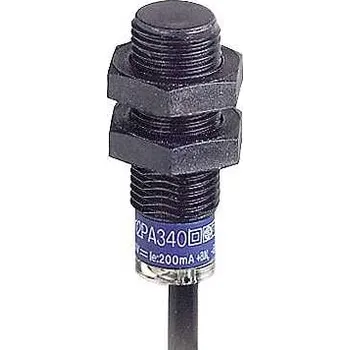 XS4P12NA340 Indukční čidlo XS4 M12, L33mm, PPS, Sn4mm, 12..24VDC, kabel 2m, Schneider Electric