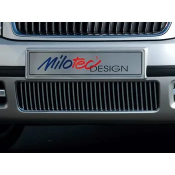 Tuning Lišty předního nárazníku, nerez - Škoda Superb I. Facelift (Lišty předního nárazníku pro Škoda Superb I. Facelift 2006-2008)