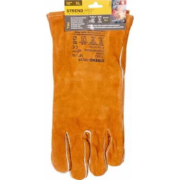 Pracovní rukavice Strend Pro Teo svářecí rukavice Teo celokožené, velikost 10/XL