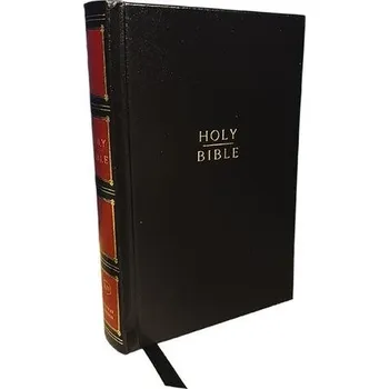 Cizojazyčná kniha KJV Holy Bible: Compact Bible with 43,000 Center-Column Cross References, Black Hardcover, Red Letter, Comfort Print: King James Version - Thomas Nelson