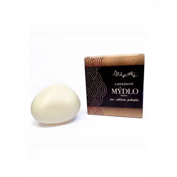 Mýdlo Alchymistky Mýdlo s lanolinem kámen 90g