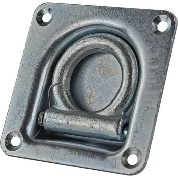 Přívěs k motorovému vozidlu DEMA Upevňovací oko s pružinou 105x105 mm