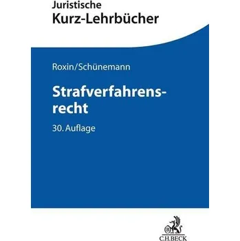 Strafverfahrensrecht - Roxin, Claus [DE] (2022, Brožovaná, Beck C. H.)