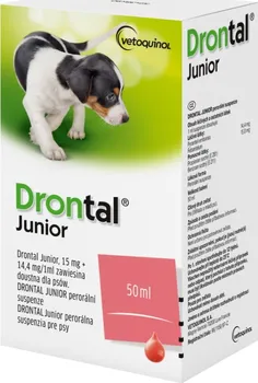 Antiparazitikum pro psa Bayer Drontal Junior 50 ml