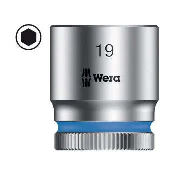 Gola hlavice Nástrčná hlavice barevná Wera 8790 HMB 6-ti hran 3/8", 19mm