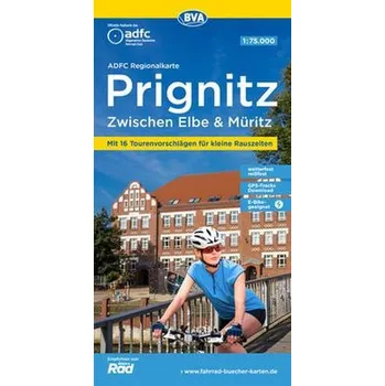ADFC-Regionalkarte Radlerparadies Prignitz mit Tagestouren-Vorschlägen, 1:75.000, reiß- und wetterfest, GPS-Tracks Download - Allgemeiner Deutscher Fahrrad-Club e.V. (ADFC)
