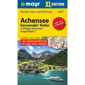 Achensee, Karwendel, Rofan XL (2-Karten-Set)
