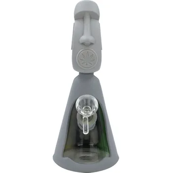 Bongthai Silicone Glass Moai Bong 19.5cm
