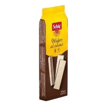 Schär Wafers al cacao 125g oplatky bez lepku s kakaovou náplní