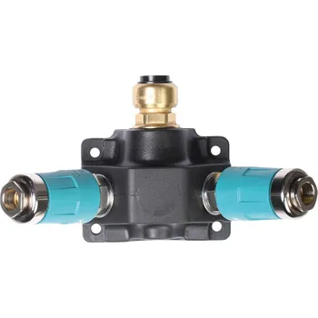 Kompresor Aircraft 2158132 Rozdělovací krabice se 2 bezpečnostními rychlospojkami ø 22 mm