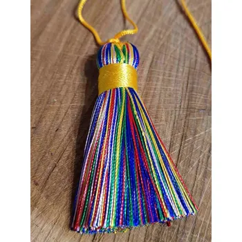 Střapec délka 60 mm barva žlutá multicolor