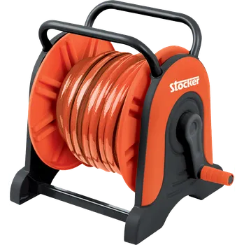 STOCKER - naviják včetně 15 m 1/2" hadice