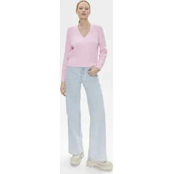 Oblečení a móda Tommy Hilfiger Svetr WW0WW39017 Růžová Regular Fit XXL